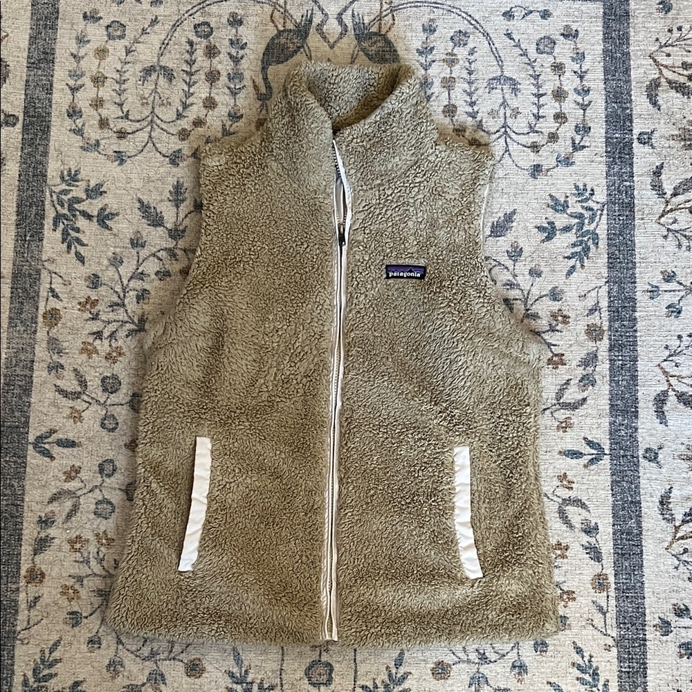 Patagonia Women’s Tan Fleece Vest